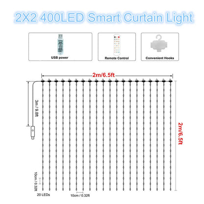 Kolorowe Światła LED Bluetooth™